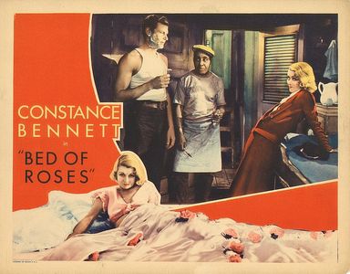 Constance Bennett, John Larkin, and Joel McCrea in Bed of Roses (1933)