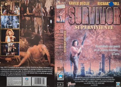 Xavier Declie, Stewart Finlay-McLennan, Lisa Robin Kelly, Richard Moll, and Miguel Ángel Suárez in The Survivor (1998)