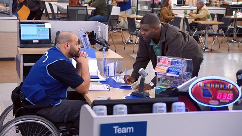 Colton Dunn and Paul Mabon in Superstore (2015)