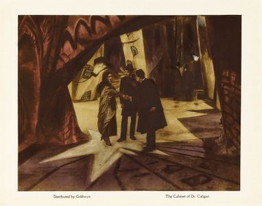 Lil Dagover, Friedrich Feher, and Hans Heinrich von Twardowski in The Cabinet of Dr. Caligari (1920)