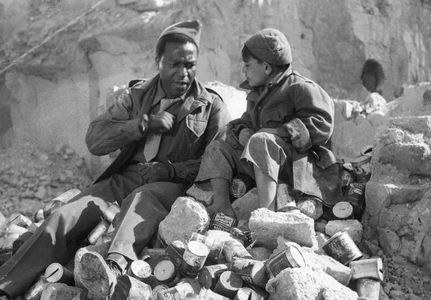 Dots Johnson and Alfonsino Pasca in Paisan (1946)