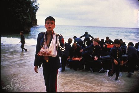 Balthazar Getty and Brian Jacobs in Lord of the Flies (1990)