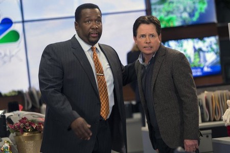 Michael J. Fox and Wendell Pierce in The Michael J. Fox Show (2013)