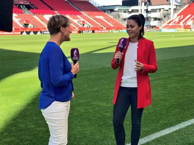 Clare Balding and Sam Quek in Summer of Sport: Women's Euro 2017 (2017)