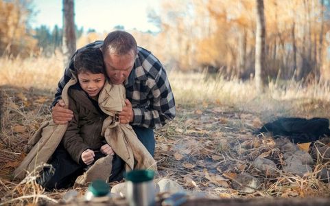 Kevin Costner and Brecken Merrill in Yellowstone (2018)