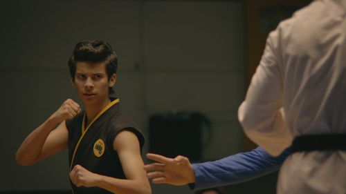 Xolo Maridueña in Cobra Kai (2018)