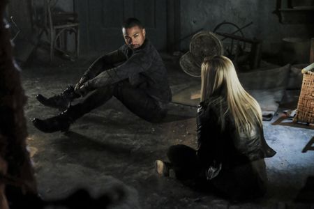 Charles Michael Davis and Claire Holt in The Originals (2013)
