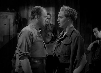 Jimmy Hanley and Jack Warner in The Captive Heart (1946)