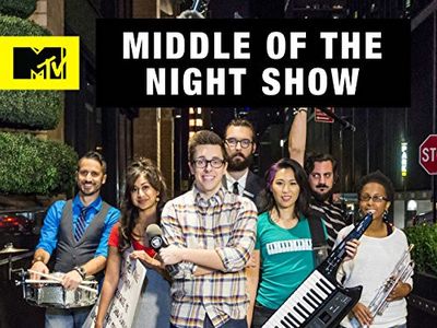 Harris Karlin, Anu Valia, Jen Kwok, Alex Watt, Brian Murphy, Jackie Coleman, and Paulo Almeida in Middle of the Night Sh