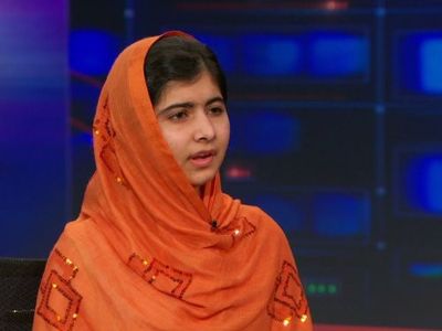Malala Yousafzai in The Daily Show (1996)
