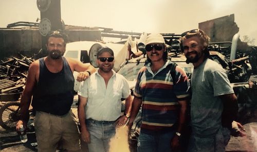 Ken Blakey, Richard Pepin, Joe Hart, and Paul G. Volk in Steel Frontier (1995)