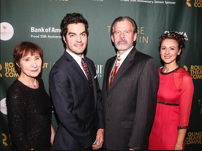 Glynis Bell, Alex Mickiewicz, Ray Virta and Sara Topham, opening night of Therese Raquin on Broadway