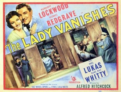 Margaret Lockwood, Basil Radford, Michael Redgrave, Linden Travers, and Naunton Wayne in The Lady Vanishes (1938)
