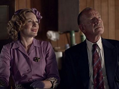 Nancy Carroll and Tom Chadbon in Father Brown (2013)