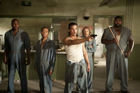 Nick Gomez, Lew Temple, Vincent M. Ward, Markice Moore, and Theodus Crane in The Walking Dead (2010)