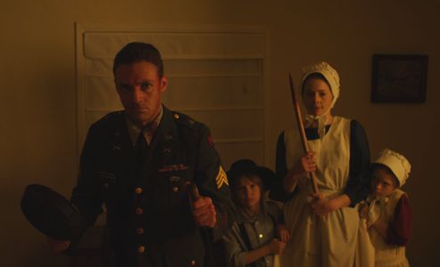 Liesel Kopp, Ross Marquand, Catherine Vess, and Paris Riefenstein in The Congregation (2011)