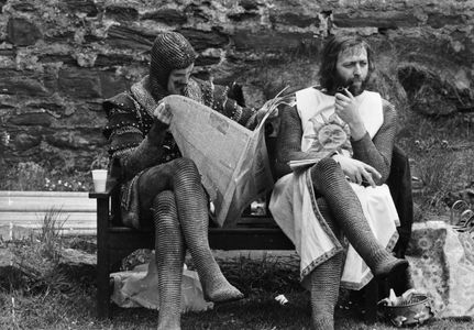 John Cleese, Graham Chapman, and Monty Python in Monty Python and the Holy Grail (1975)