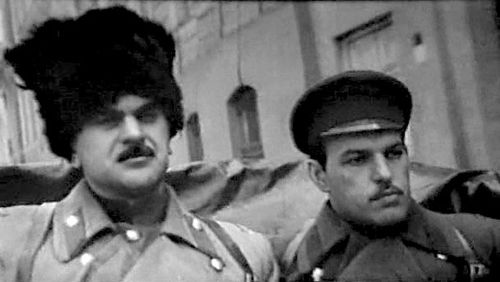 Regimantas Adomaitis and Ion Ungureanu in Sergey Lazo (1967)