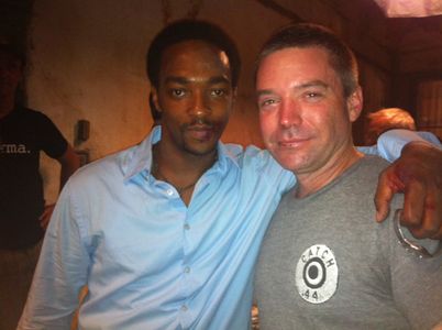 Repentance, Anthony Mackie and stunt coord. Kevin Beard