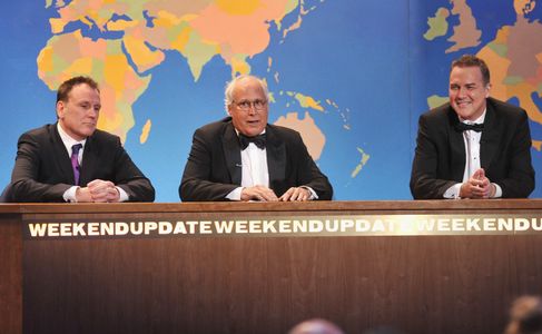 Chevy Chase, Norm MacDonald, and Colin Quinn in Saturday Night Live: 40th Anniversary Special (2015)