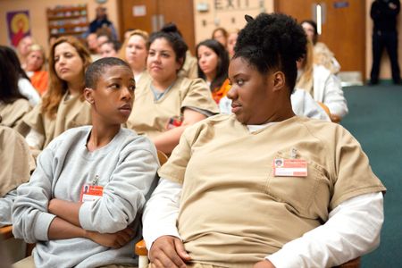 Adrienne C. Moore and Samira Wiley in Orange Is the New Black (2013)