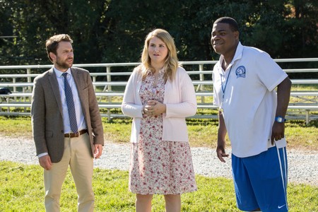 Charlie Day, Tracy Morgan, and Jillian Bell in Fist Fight (2017)