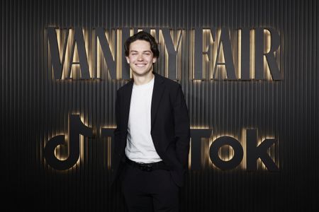 Jack Martin on the red carpet for the Vanity Fair Young Hollywood Oscars Party, March 2023