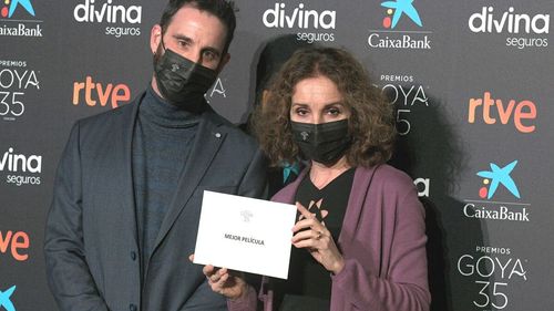 Ana Belén and Dani Rovira at an event for Premios Goya 35 edición (2021)