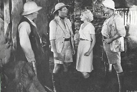 Julie Bishop, Philo McCullough, E. Alyn Warren, and Edward Woods in Tarzan the Fearless (1933)
