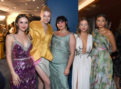 Maude Apatow, Sydney Sweeney, Storm Reid, Barbie Ferreira, and Hunter Schafer at an event for 2020 Golden Globe Awards (
