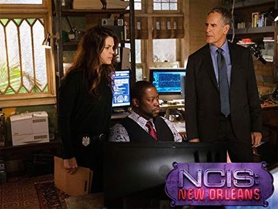 Scott Bakula, Daryl Mitchell, and Vanessa Ferlito in NCIS: New Orleans: Trust Me (2019)