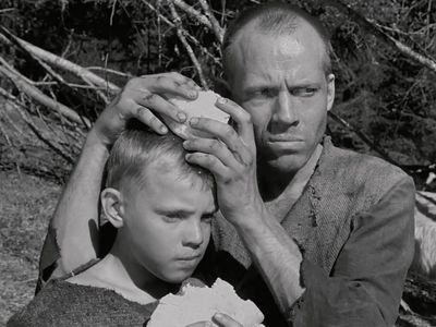 Axel Düberg and Ove Porath in The Virgin Spring (1960)