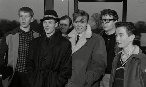 Michael Anderson Jr., Peter Barkworth, Ray Brooks, Jeremy Bulloch, Billy Fury, and Keith Hamshere in Play It Cool (1962)