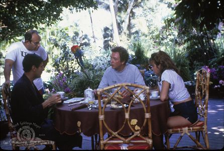 Michael Caine, Michelle Johnson, and Joseph Bologna in Blame It on Rio (1984)