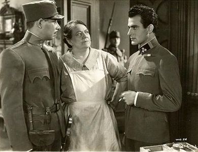 Evelyn Carter Carrington, Lucien Prival, and Gilbert Roland in After Tonight (1933)