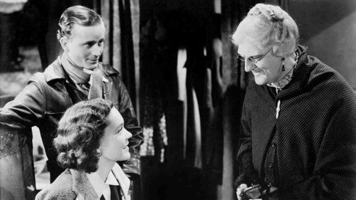 Lionel Barrymore, Maureen O'Sullivan, and Frank Lawton in The Devil-Doll (1936)