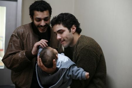 Adel Bencherif and Tahar Rahim in A Prophet (2009)