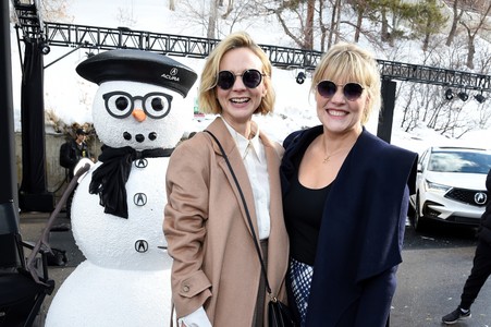 Carey Mulligan and Emerald Fennell at an event for The IMDb Studio at Sundance: The IMDb Studio at Acura Festival Villag