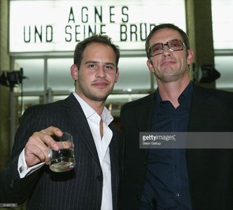 Moritz Bleibtreu and Oskar Roehler at an event for Agnes and His Brothers (2004)