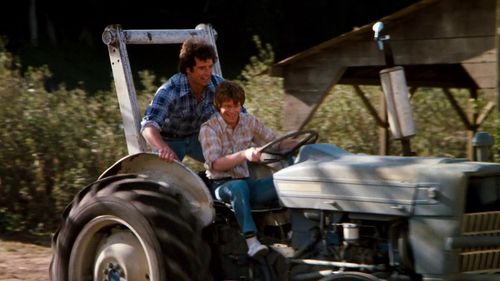 P.R. Paul and Tom Wopat in The Dukes of Hazzard (1979)
