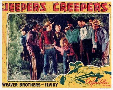 Roy Rogers, Si Jenks, Billy Lee, Frank Weaver, Leon Weaver, and Dan White in Jeepers Creepers (1939)