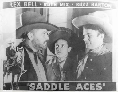 Buzz Barton, Rex Bell, and Stanley Blystone in Saddle Aces (1935)