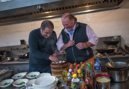 Emeril Lagasse and Mario Batali in Eat the World with Emeril Lagasse (2016)