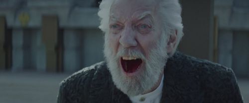 Donald Sutherland in The Hunger Games: Mockingjay - Part 2 (2015)
