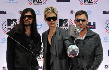 Jared Leto, Shannon Leto, Thirty Seconds to Mars, and Tomo Milicevic