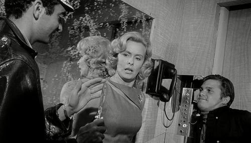 Robert Biheller, Dina Merrill, and Mario Roccuzzo in The Young Savages (1961)