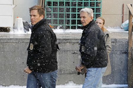 Mark Harmon, Erin Cottrell, and Michael Weatherly in NCIS (2003)