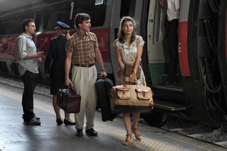 Alessandro Tiberi and Alessandra Mastronardi in To Rome with Love (2012)