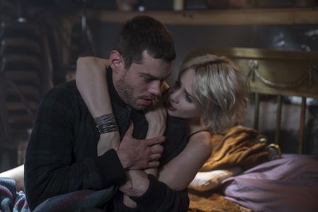 Brian J. Smith and Tuppence Middleton in Sense8 (2015)