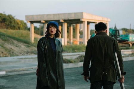 Mason Lee and Lu Huang in Suburban Birds (2018)